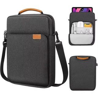 Laptop Bag 13.3-inch Laptop Tablet Bag Shoulder Bag  Shockproof Handle Bag Cross-Body Bag