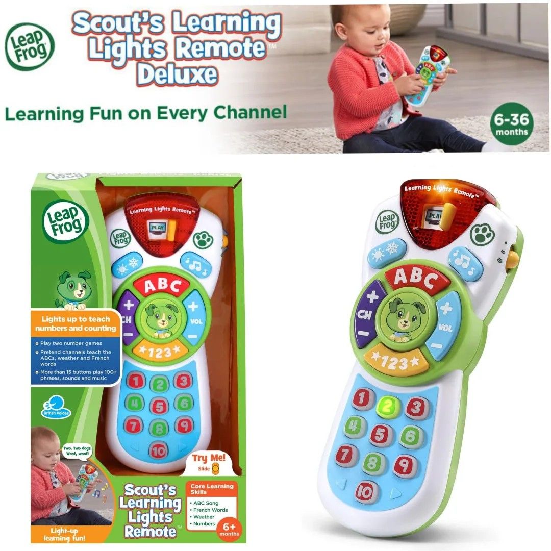 Scout's learning sale lights remote