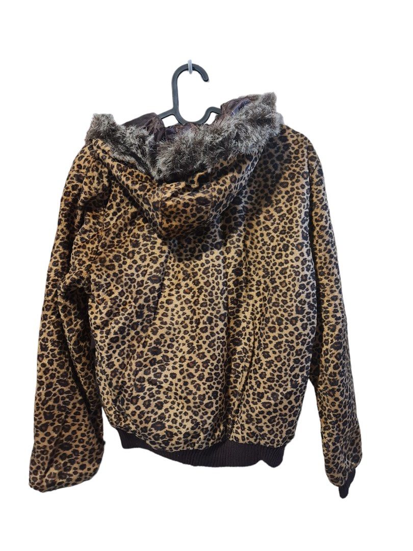 Sportsgirl leopard jacket deals