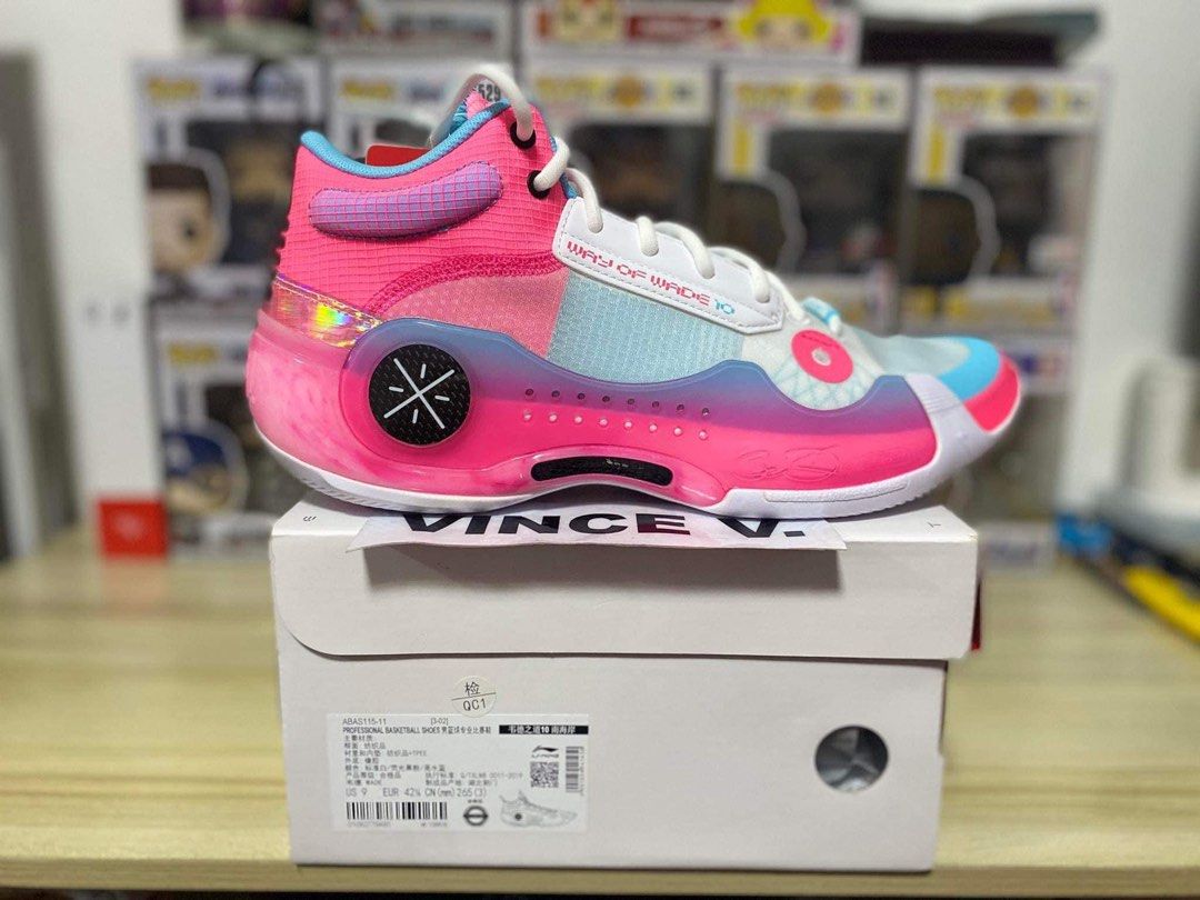 LiNing Way of Wade WOW 10 SOUTH BEACH 9US, Men's Fashion, Footwear ...