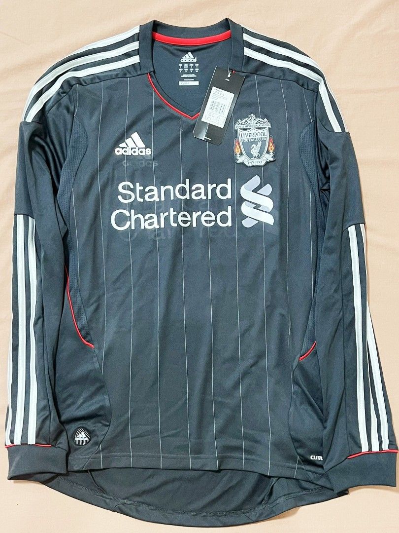 Liverpool long sleeve away jersey new arrivals