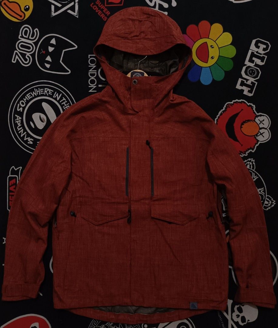 L.L.Bean Snowboard Jacket Fesyen Pria Pakaian Baju Luaran di
