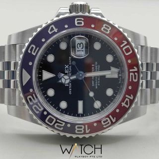 LNIB 2023/03 Rolex GMT-MASTER II PEPSI - 126710BLRO Jubilee Bracelet