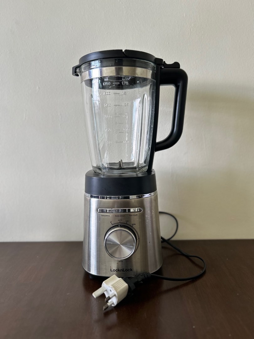LocknLock Glass Jug Blender 1.7 Liters, TV & Home Appliances, Kitchen