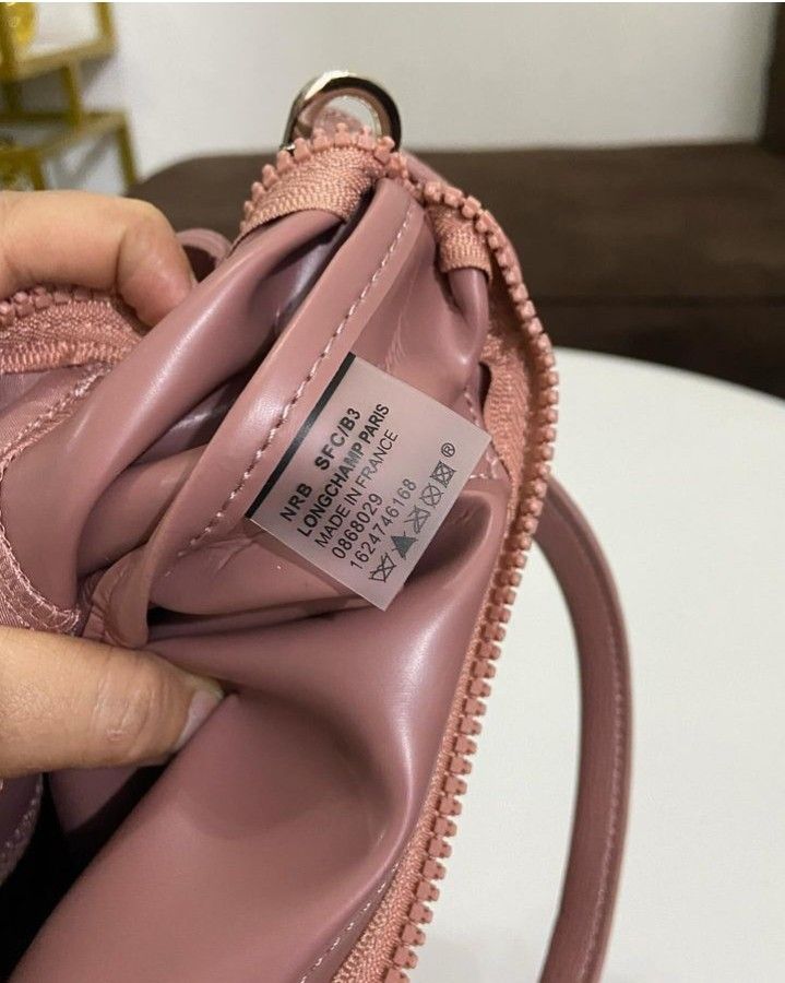 LONGCHAMP NYLON MIX KULIT ASLI