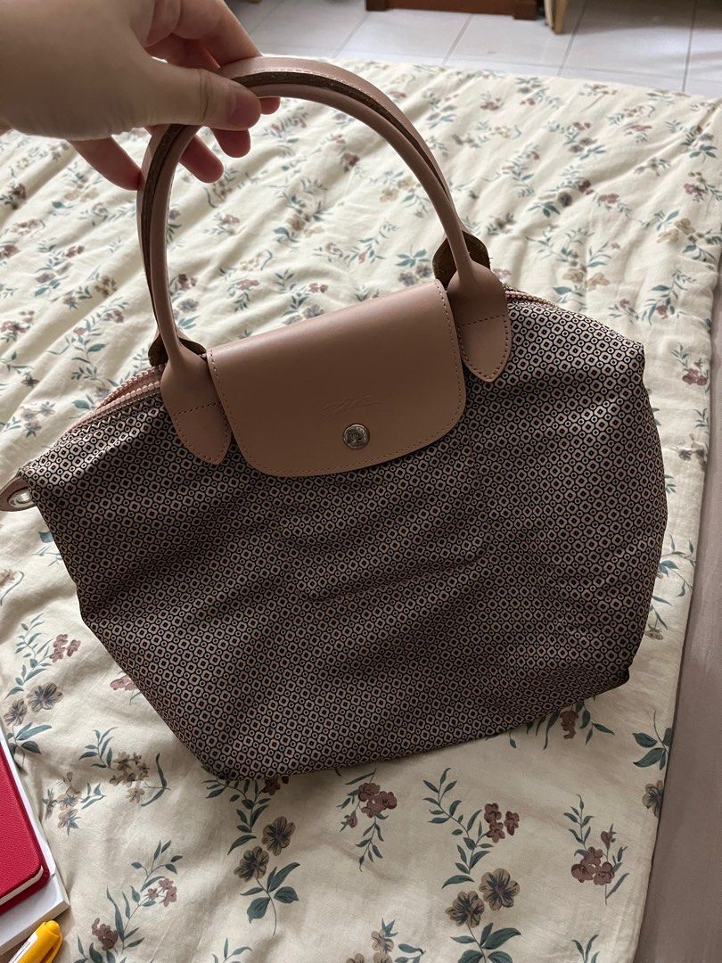 Authentic Longchamp Small Le Pliage Dandy Print Shoulder Bag