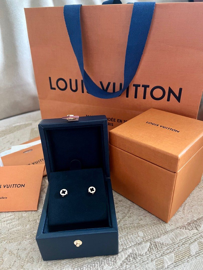 Louis Vuitton Empreinte Ear Studs, Yellow Gold Gold. Size NSA