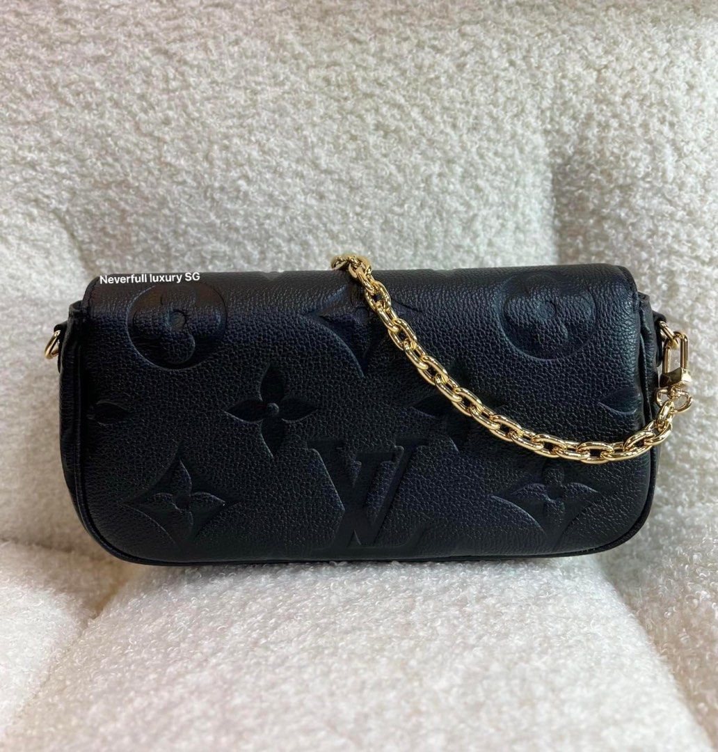 Wallet on Chain Ivy Monogram Empreinte Leather - Wallets and Small Leather  Goods