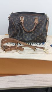 Louis Vuitton Speedy Bandouliere 30 Game On Monogram in Coated Canvas with  Gold-tone - US