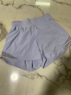 Lululemon Hotty Hot Shorts; 4 Inch; Size 20; Blue Chill; NWT