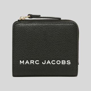 Marc Jacobs THE Bold Mini Compact Zip Wallet New Black M0017140