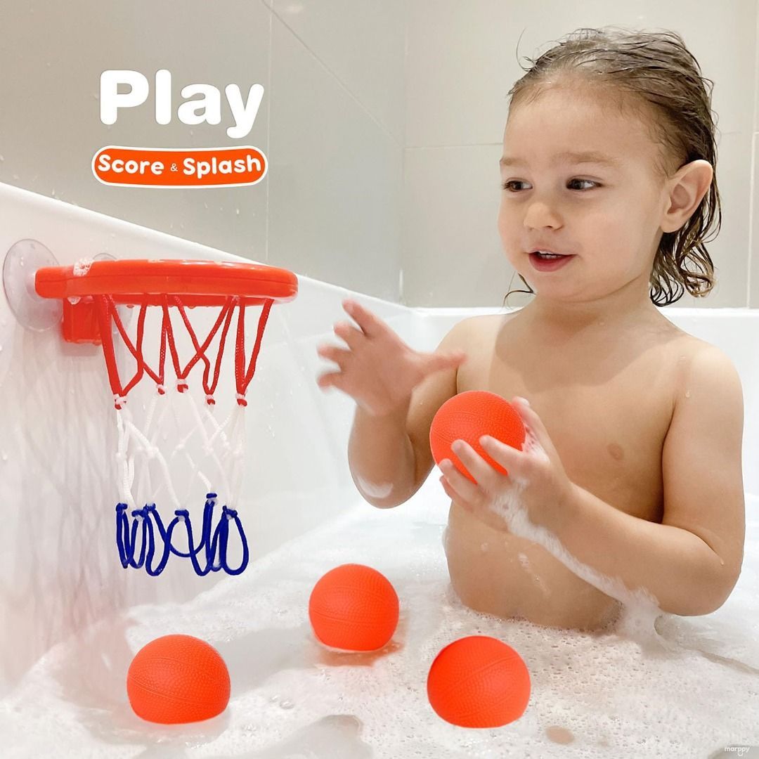 Marppy Bath Toys Bathtub Basketball
