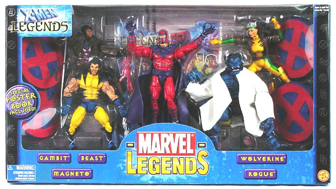 全新Marvel Legends X Men Gambit Beast Magnet Wolverine Rogue Spider Man ...
