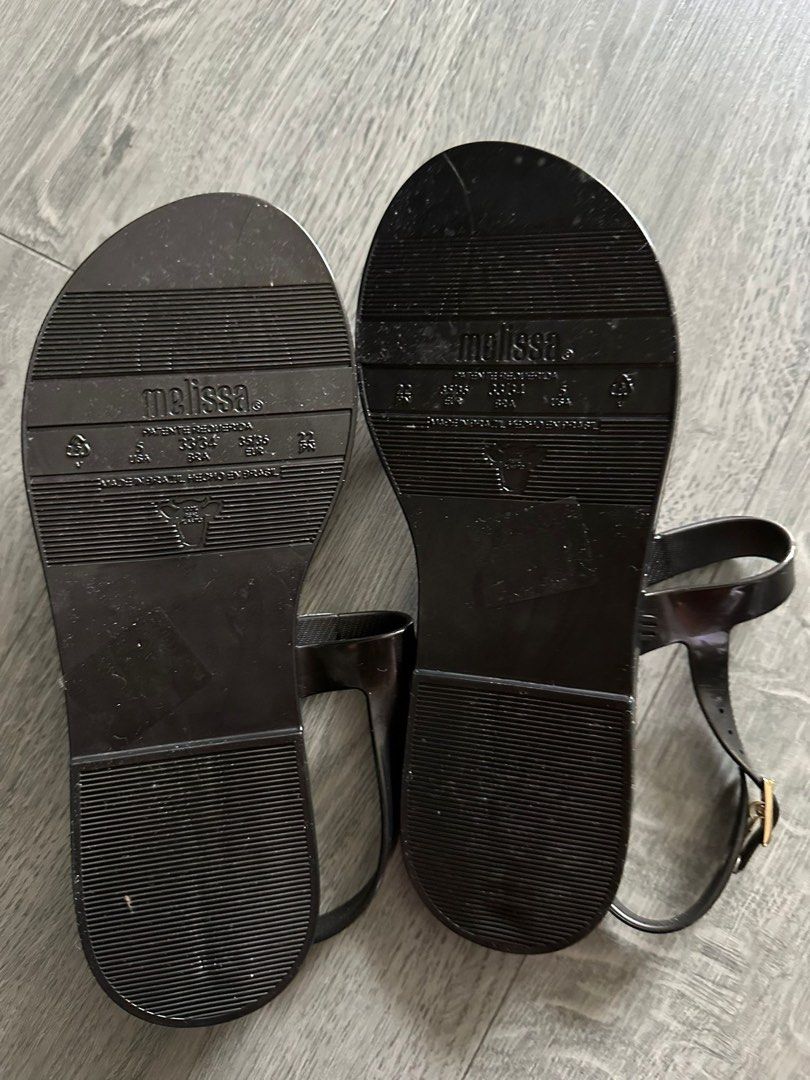 Melissa slim sandals USA 5 Women s Fashion Footwear Sandals on Carousell
