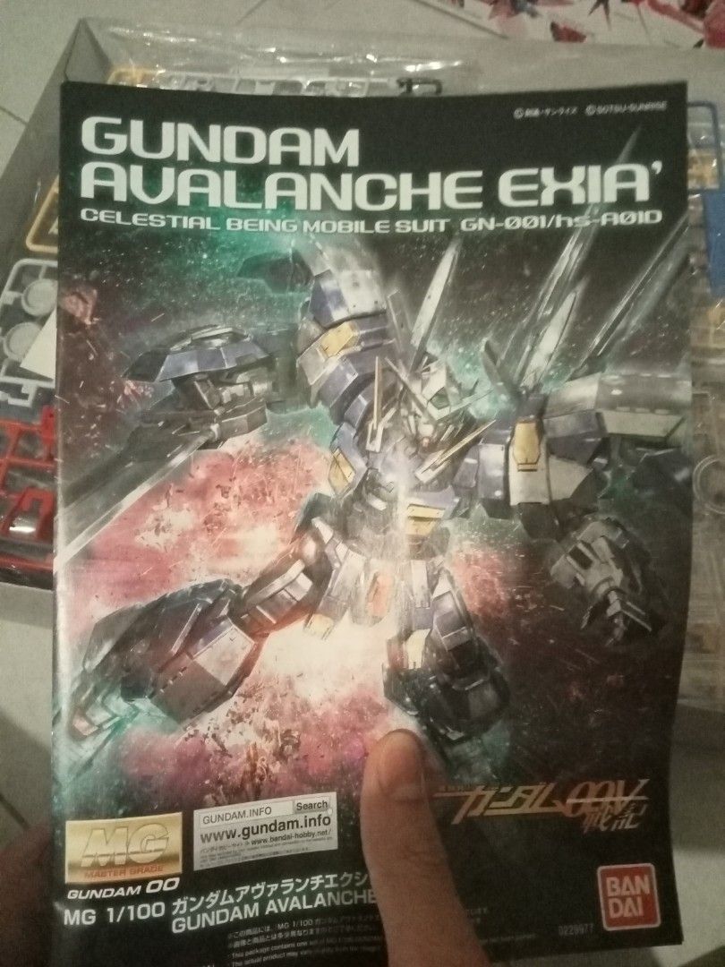 Mg 1/100 Gundam Avalanche Exia (Category: Gundam Model Kits) located in Singapore. Submitted by chuaj90181200 (Listing ID 1267163644, Image 2). Description: 1. meet up at CCK or at your POC 2. Price is 80$ for this Kit 3. Pay by Cash or Paynow.