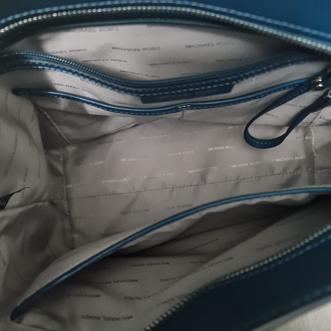Michael Kors Whitney Tote Bag Teal Blue Green Mk Bag Women s