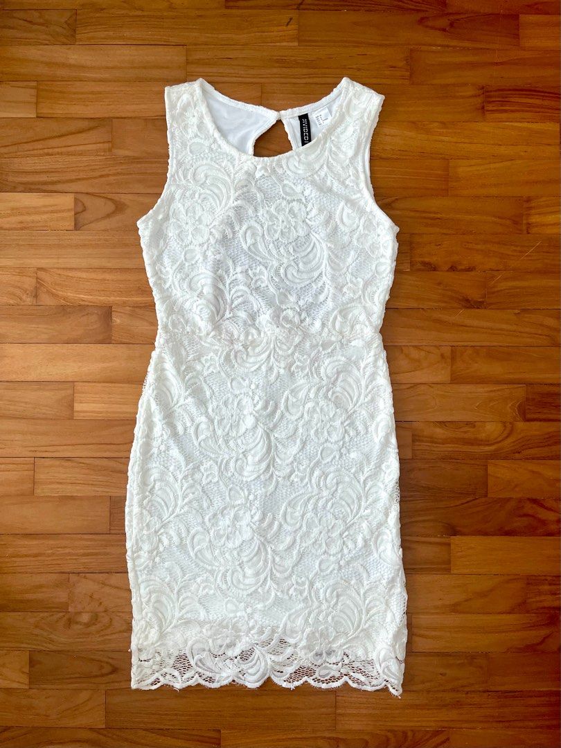 miss selfridge white bodycon dress Miss Selfridge linen blend slit hem cami dress in stone-Neutral