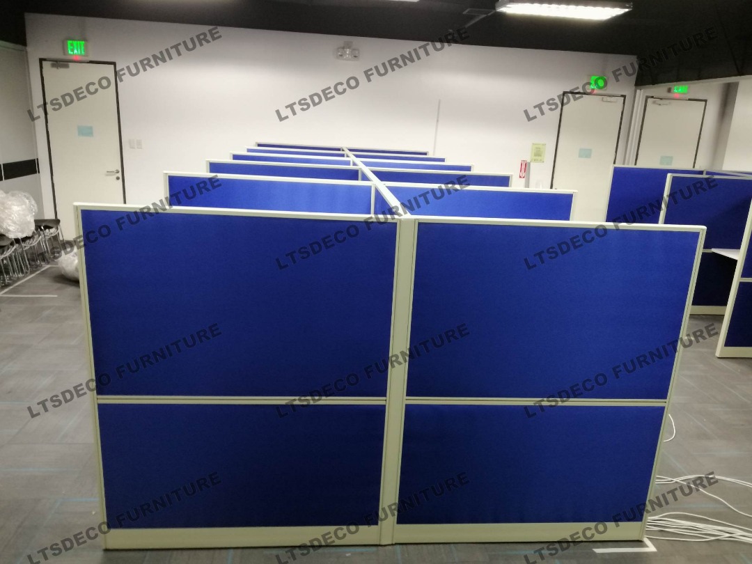 MODULAR PARTITION OFFICE FURNITURE AND PARTITIONS, Furniture & Home ...