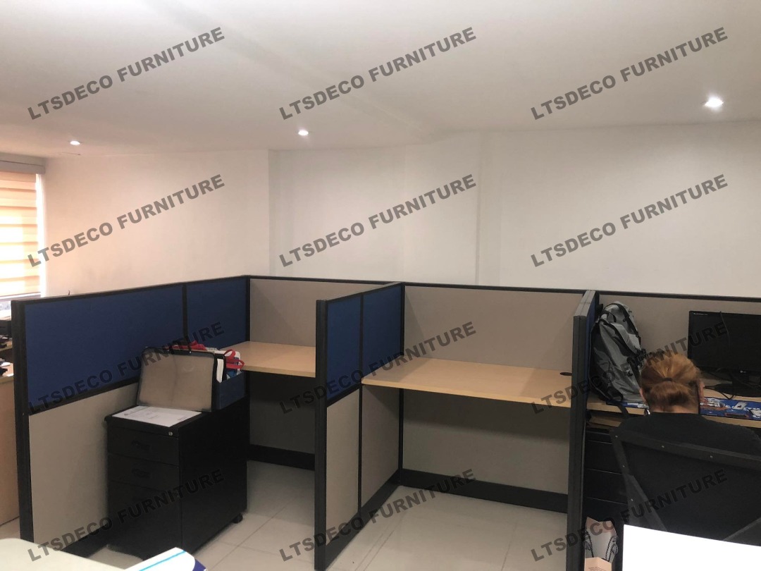 MODULAR PARTITION OFFICE PARTITION, Furniture & Home Living, Office ...