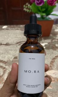 MO.RA ANTI LOSS HAIR GROWTH MAGIC HAIR OIL / VEGAN HAIR OIL / RAMBUT RONTOK / PENUMBUH RAMBUT / HAIRCARE / MORAESSENTIALS