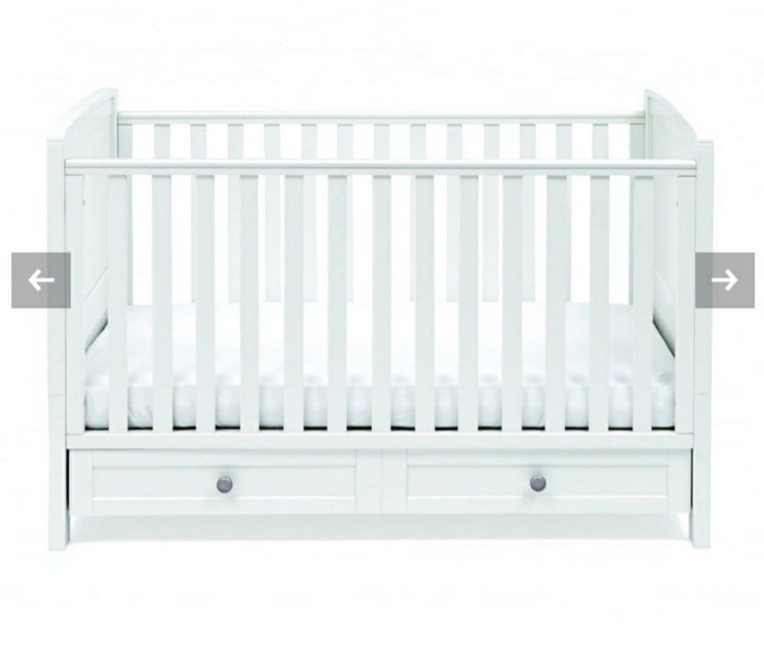 Mothercare Convertible Cot Bed Silver Cross Babies Kids Baby