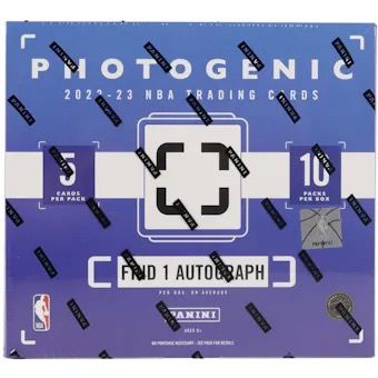 NBA 卡2022/23 Panini Photogenic Basketball Hobby Box (保1簽字