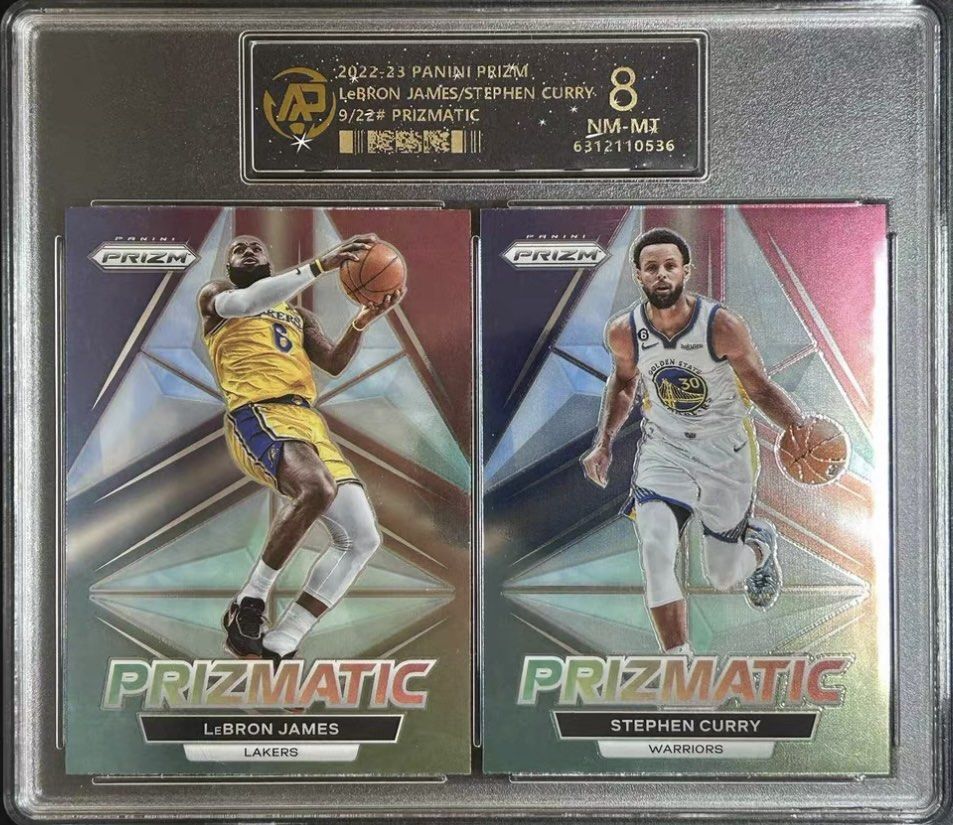 NBA panini Kobe Bryant Stephen Curry Lebron James Graded Card