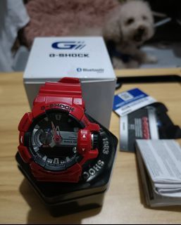 Good as New!!! Original Casio G-Shock GBA-400-4ADR G'MIX Bluetooth Smart Men Watch