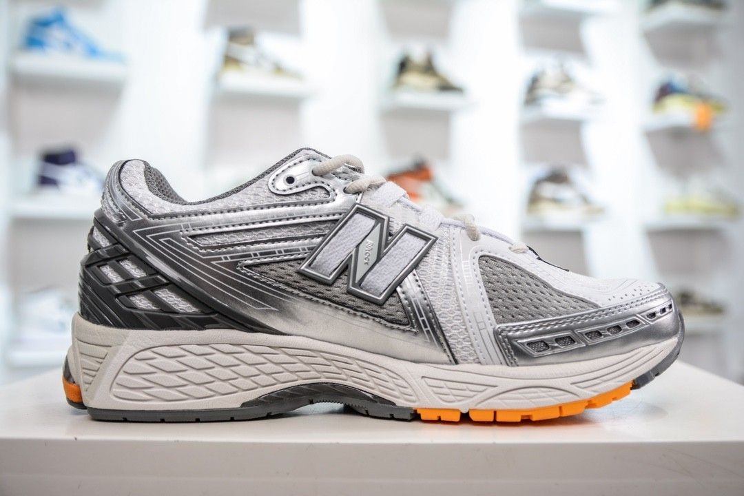 New Balance 1906R White Silver Orange 2023 M1906RWM Black