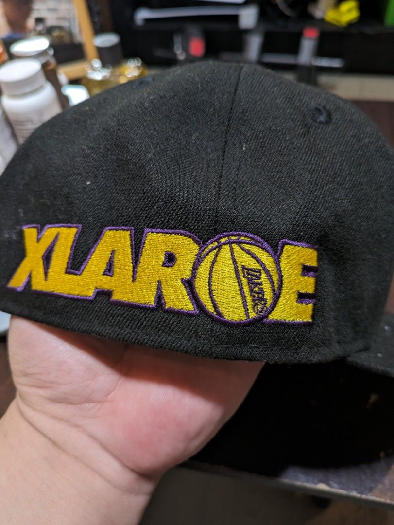 New Era NBA LA Lakers x XLarge 聯名全封 7 3/4大頭圍