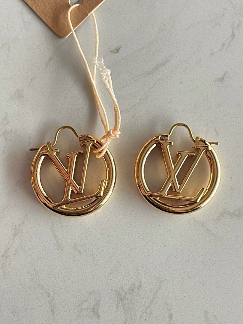 Small lv shop hoops