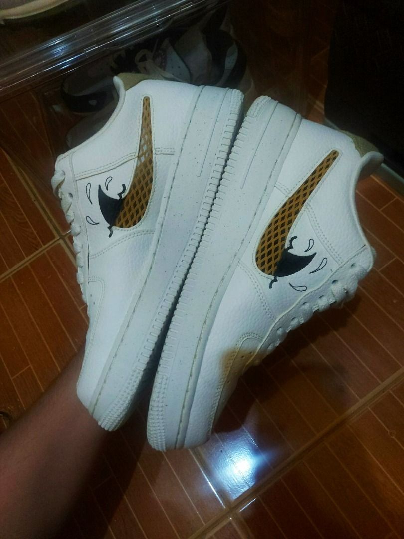 Nike Air Force 1 '07 LV8 Next Nature Sun Club White, Men's Fashion,  Footwear, Sneakers on Carousell