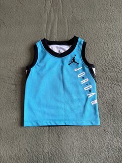 Nike Air Jordan Sport Basketball 籃球 Jersey 球衣 波衫 運動 童裝 兒童 AJ BB Cloths BB衫 Size 18M Blue 藍色 ⚠️ 爽快及就交收優先及可議 ⚠️