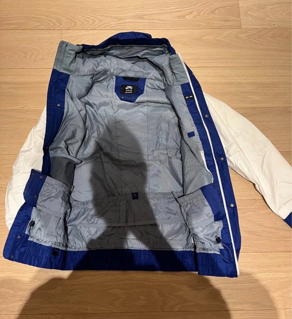 Nike Hazed Snowboard Jacket Blue Carousell