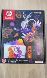 Nintendo Switch Pokemon Scarlet &Violet Exclusive Edition