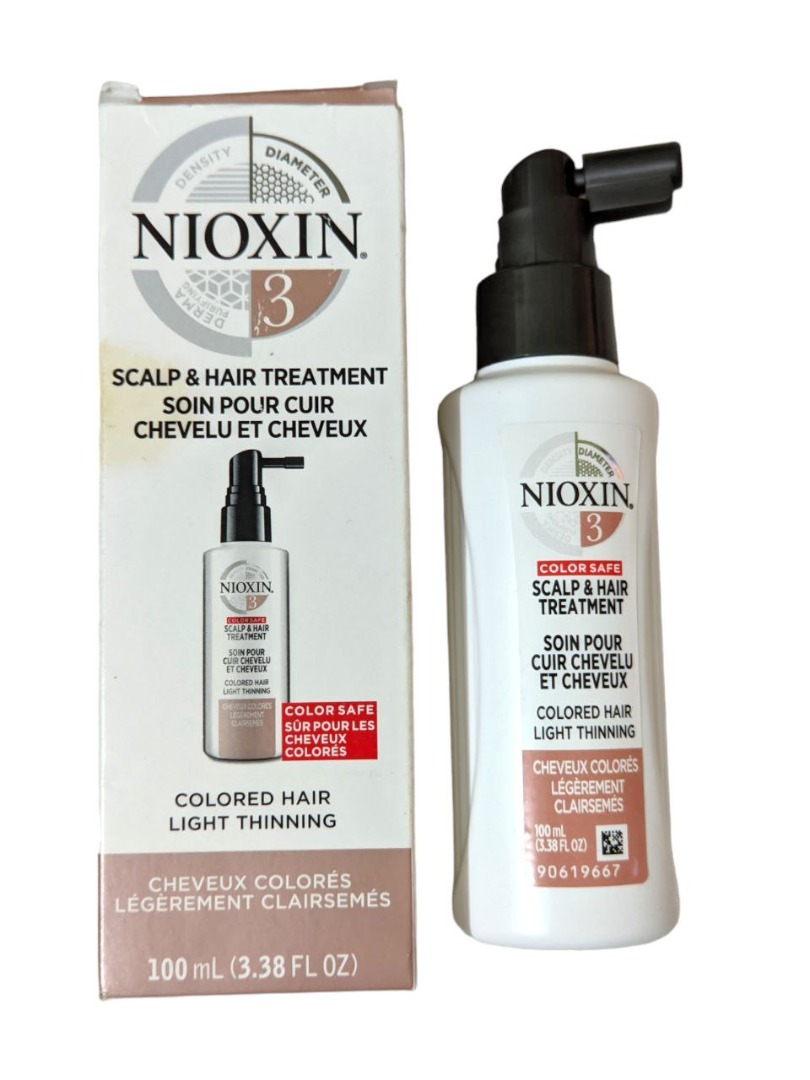 Nioxin System 3 Scalp & Hair LeaveIn Treatment, Restore Hair Fullness
