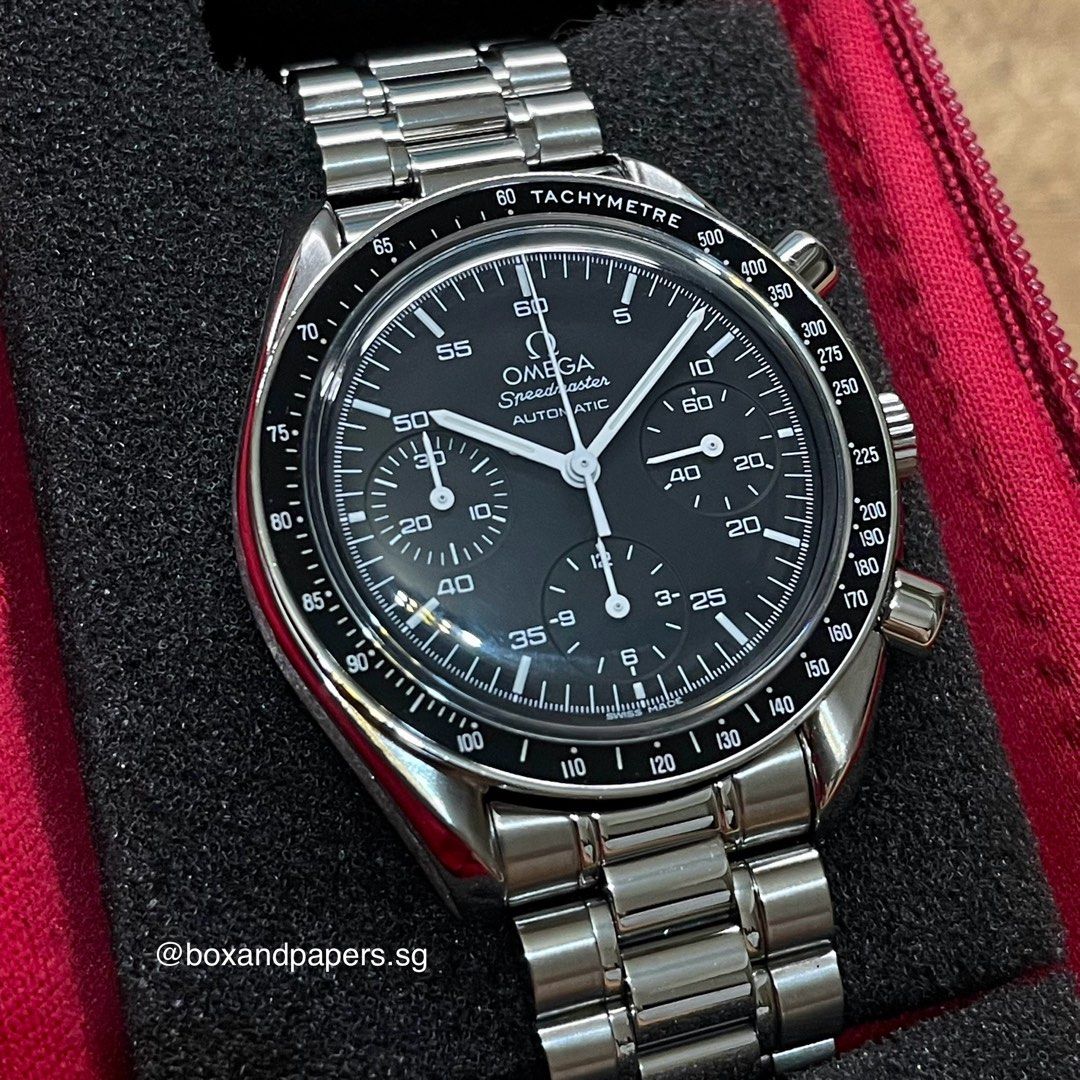 Omega speedmaster hot sale automatic reduced