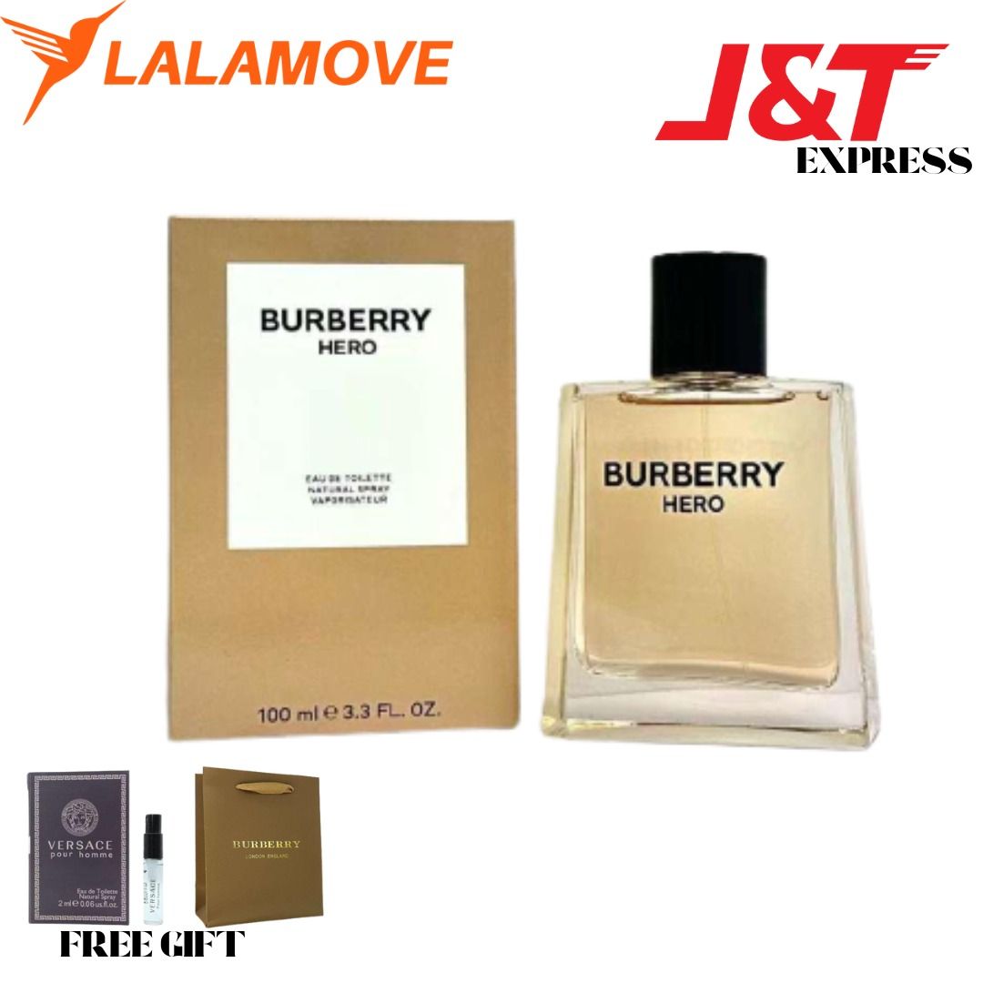 ORIGINAL AUTHENTIC BURBERRY HERO EDT 100ML