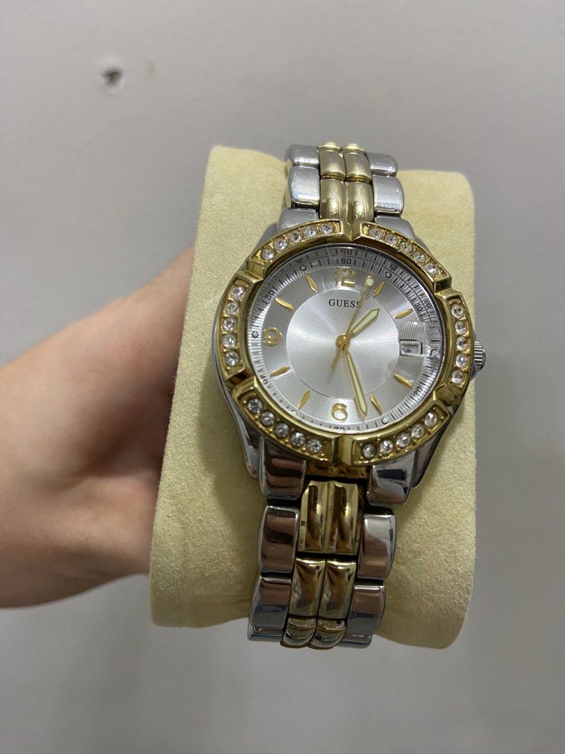 Original Guess Watch with Stones Women s Fashion Watches