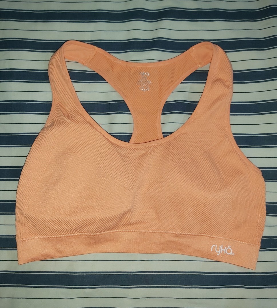 ORIGINAL USED ONCE RYKA RACER BACK SPORTS BRA(SIZE: XL ON TAG FIT TO LARGE  ,XL), Women's Fashion, Activewear on Carousell