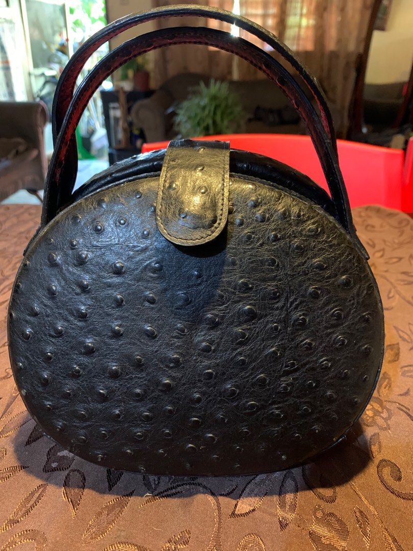 Ostrich hand bag Women s Fashion Bags Wallets Purses