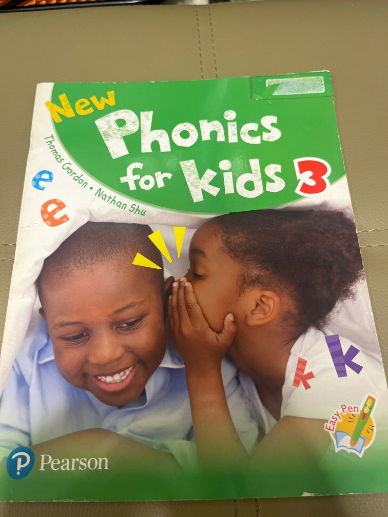 Pearson new phonics for kids 3 carousell