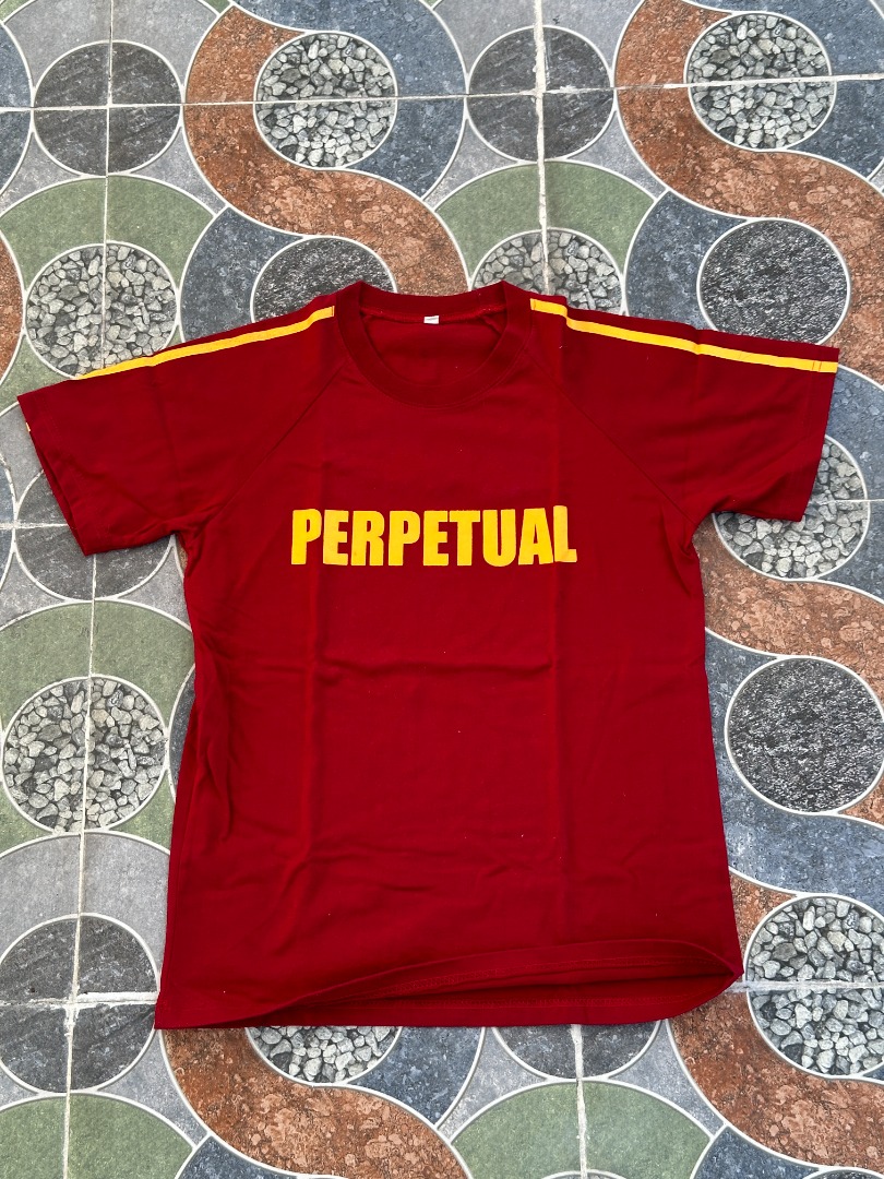 perpetual maroon shirt
