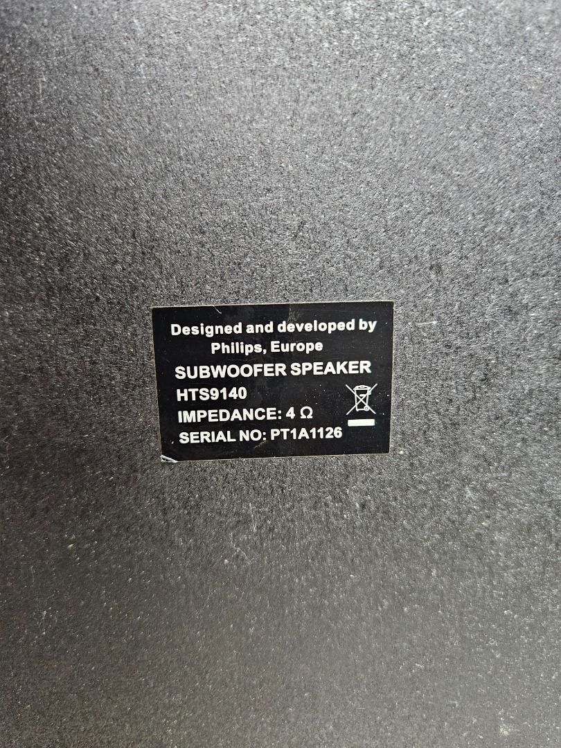 Philips subwoofer only sales