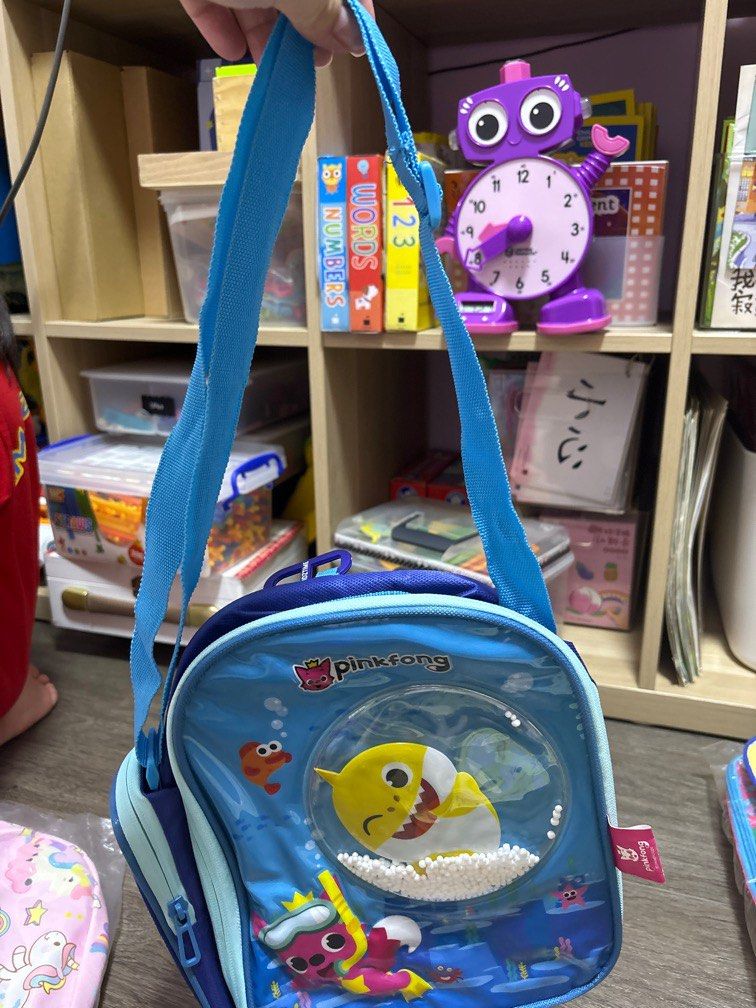 Pink fong sling bag, Babies & Kids, Babies & Kids Fashion on Carousell