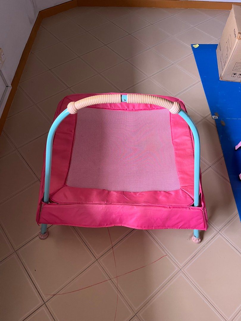 Pink clearance baby trampoline