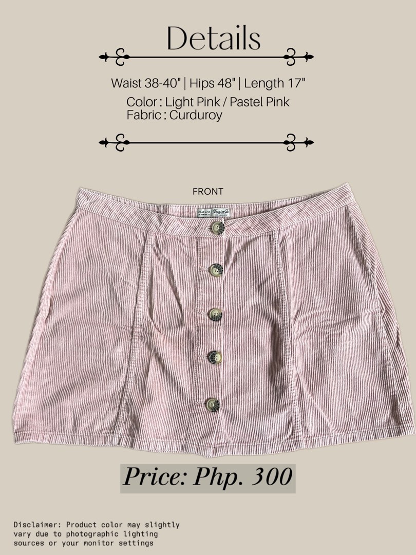 Plus size corduroy skirt 48 online