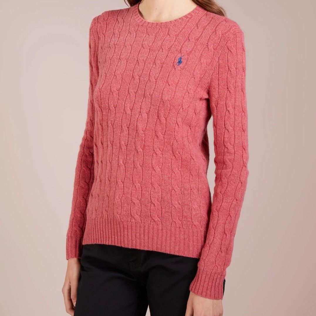 POLO RALPH LAUREN Julianna Classic Long Sleeve Cable Sweater