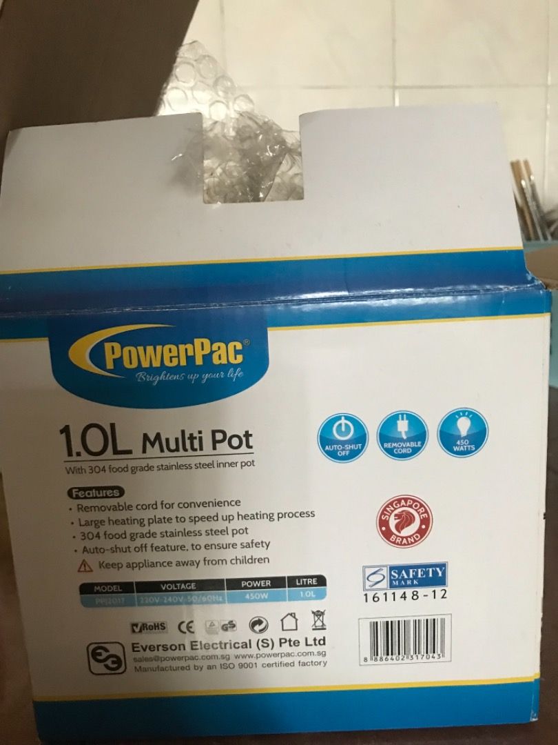 PowerPac Multi Pot, TV & Home Appliances, Kitchen Appliances, Cookers ...