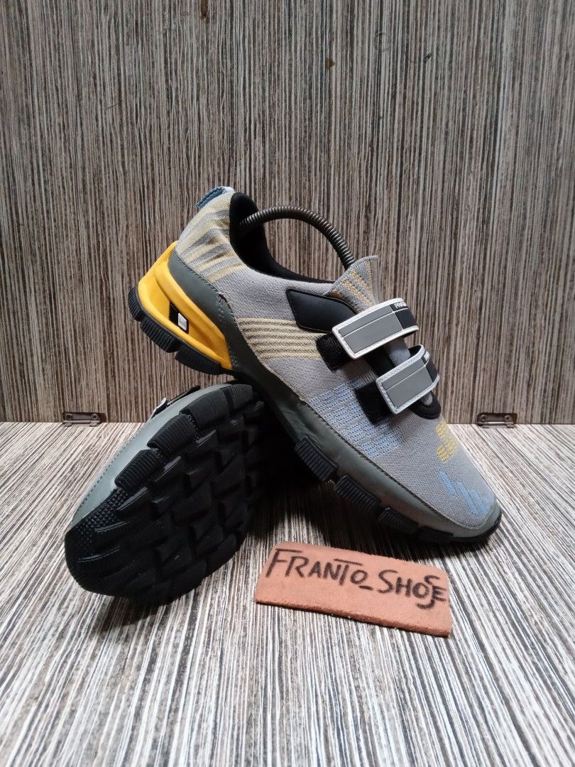 Prada crossection knit top sneakers